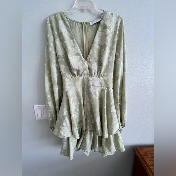 Petal & Pup Sage green Romper, Size 12 - Picture 3 of 6